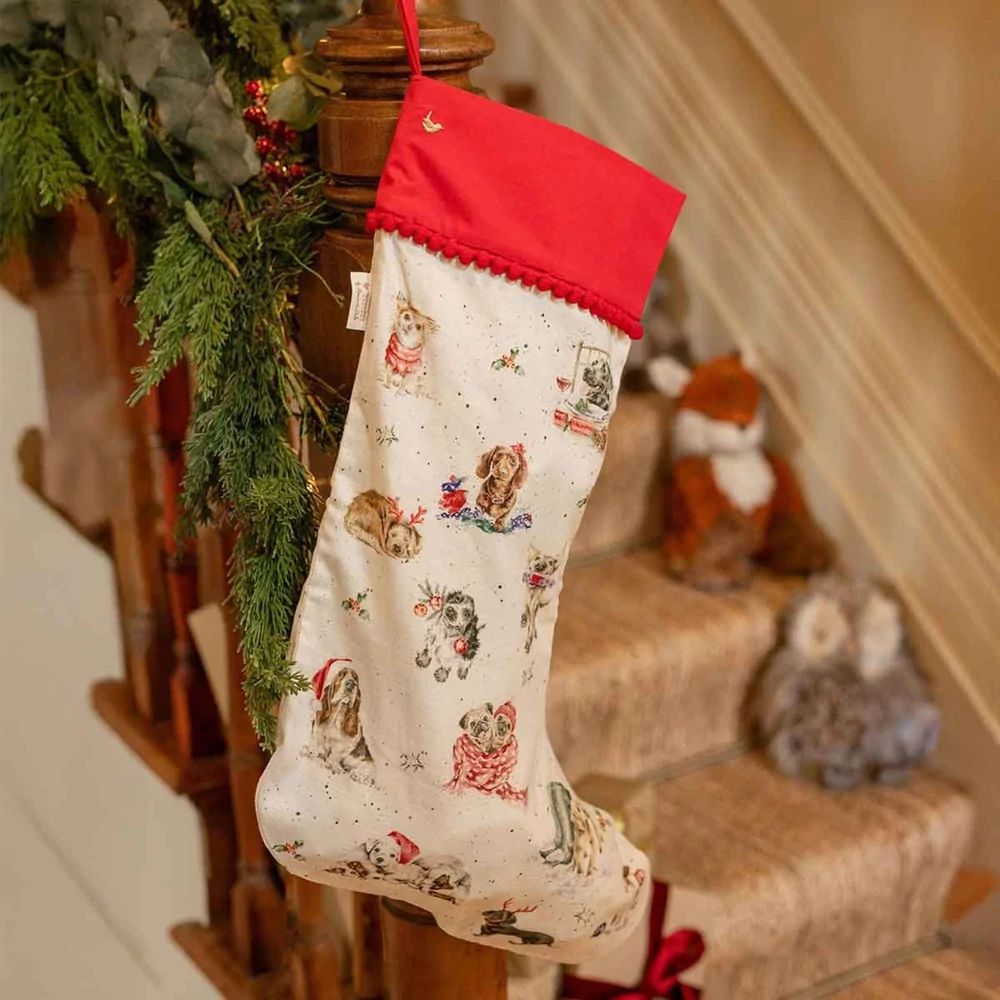 Chaussette de Noël Wrendale - Un Noël patte-astique - Image 2