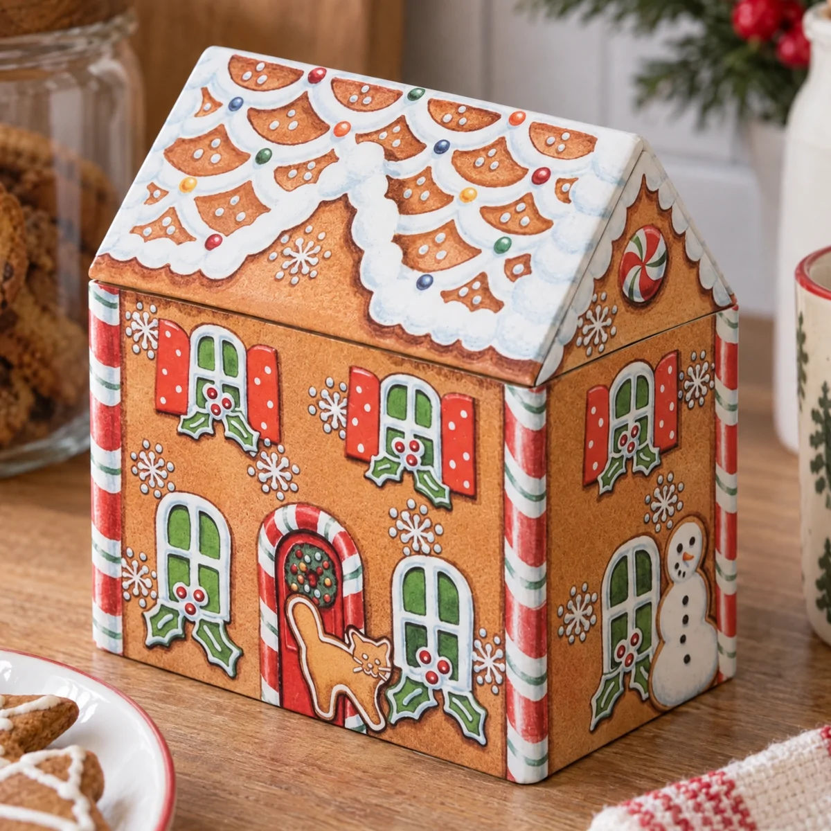 Elite Tins opbergblik - Peperkoekhuis