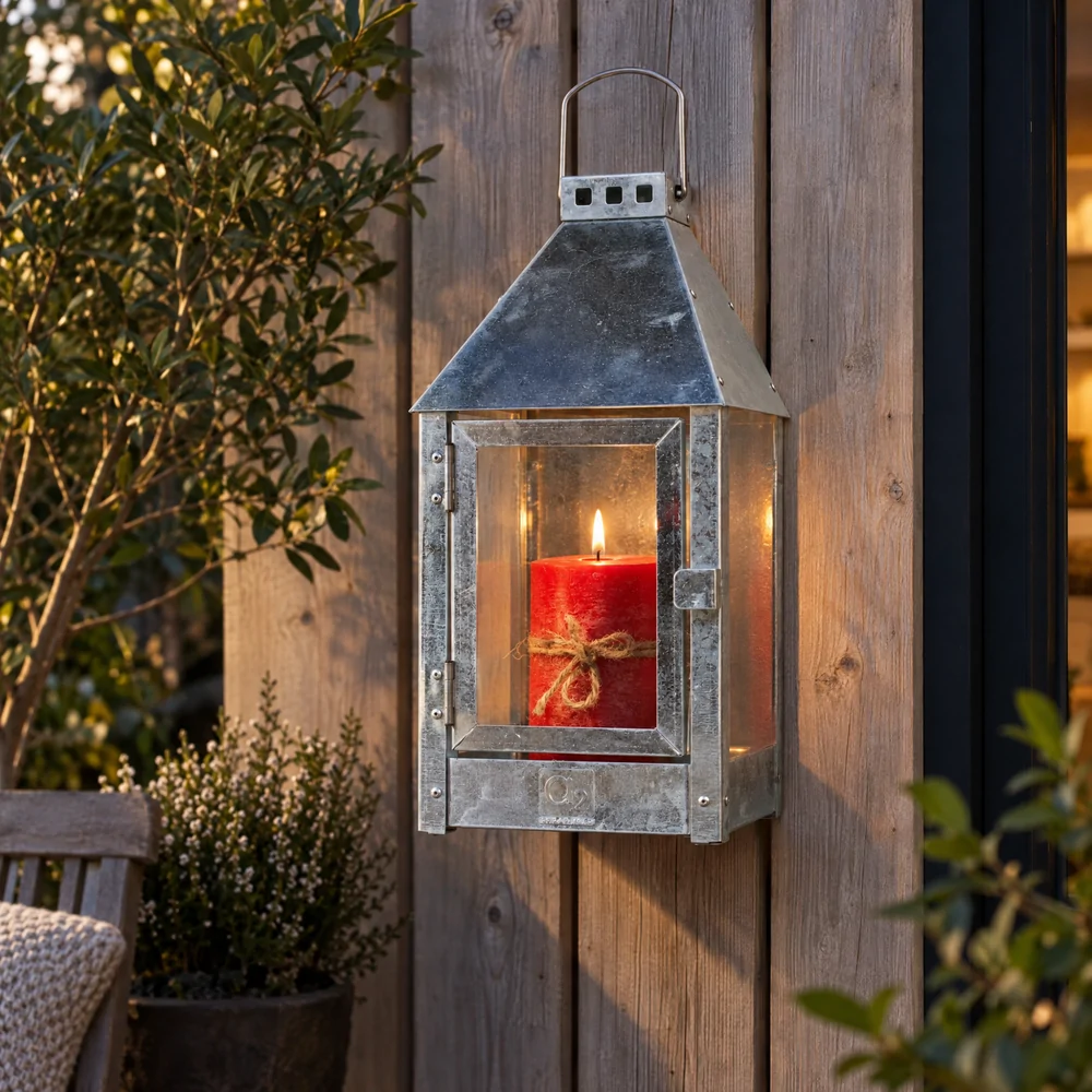 A2 Living Wandlaterne, verzinkt - 36 cm - Bild 2