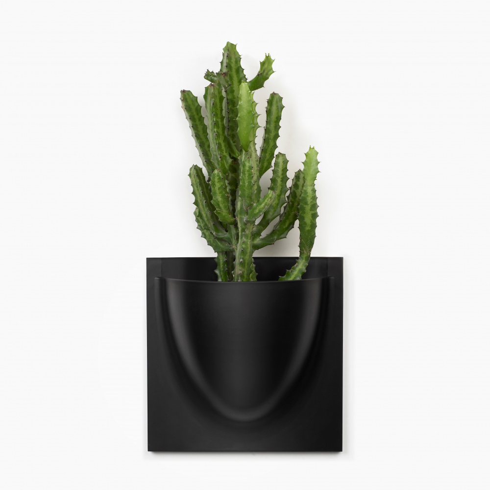 VertiPlants vægkrukke - sort - Billede 2