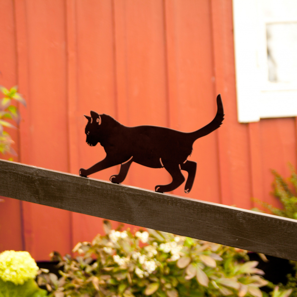 Wildlife Garden silhouette animale - chat - Image 2