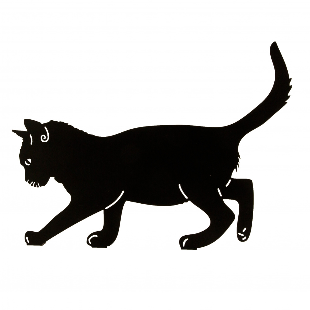 Wildlife Garden silhouette animale - chat - Image 3
