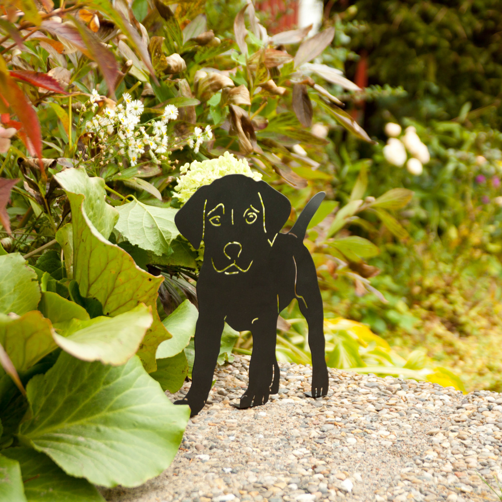 Silhouette d’animal Wildlife Garden - chiot - Image 2