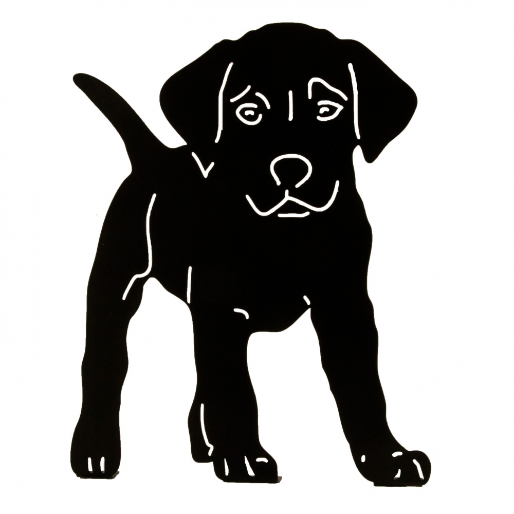 Silhouette d’animal Wildlife Garden - chiot - Image 3
