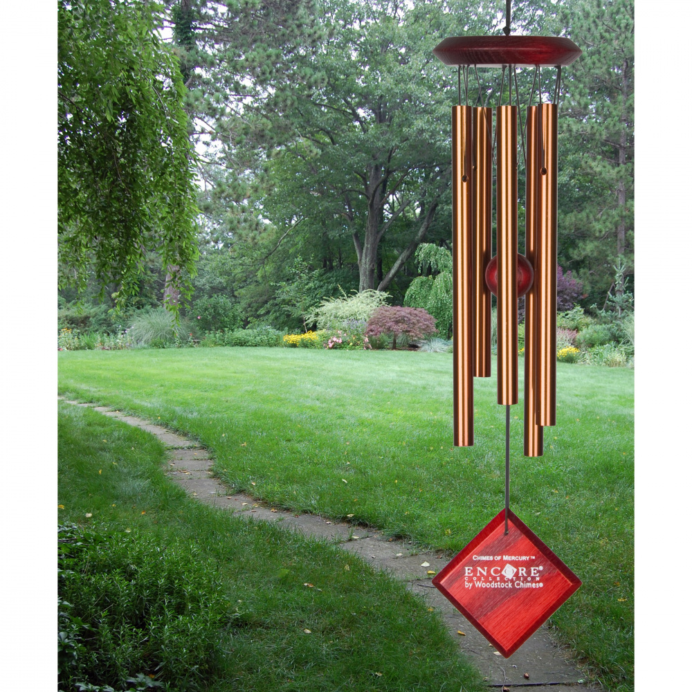 Woodstock-Windspiel, 35 cm – Merkur, Bronze - Bild 3