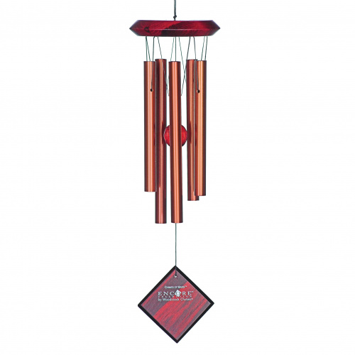 Woodstock-Windspiel, 43 cm – Mars, Bronze
