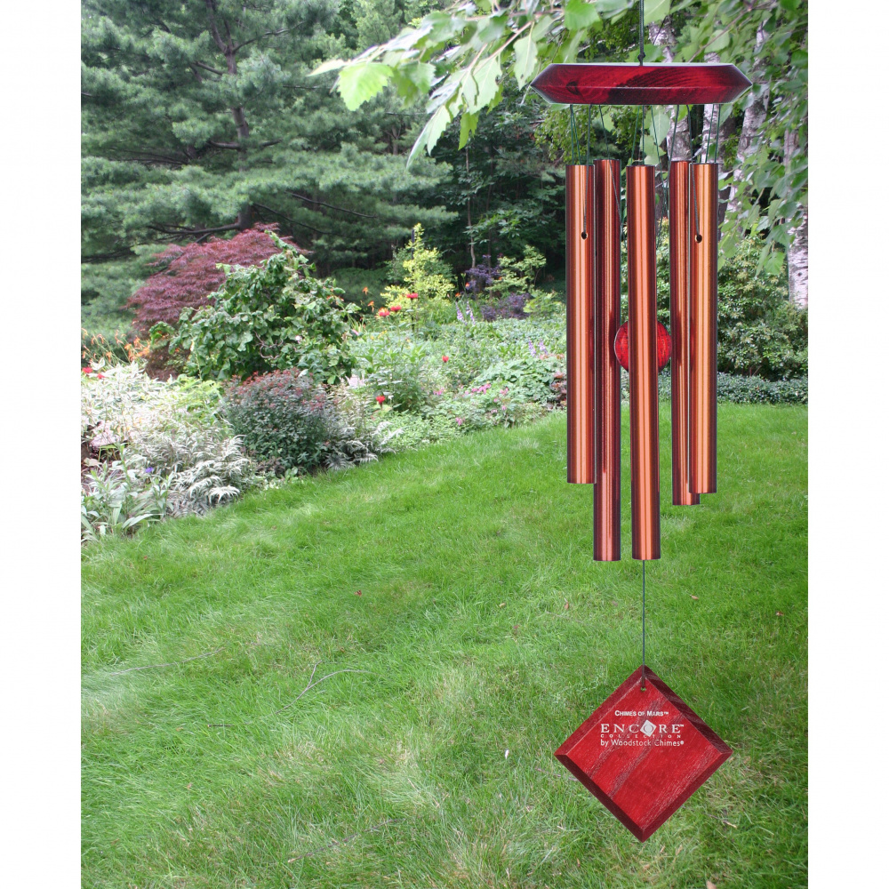 Woodstock-Windspiel, 43 cm – Mars, Bronze - Bild 3