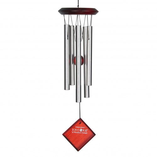 Woodstock vindspel, 43 cm - Mars, silver/mörk