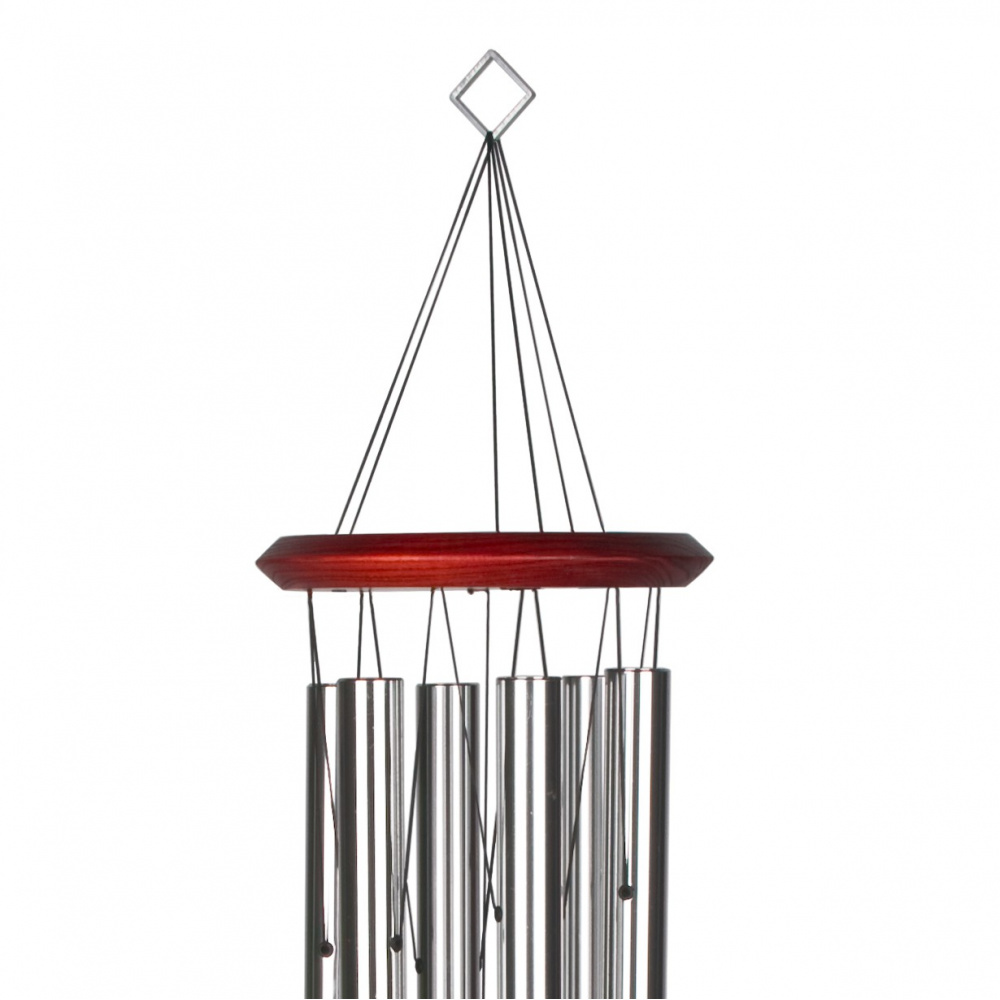 Woodstock Windspiel, 94 cm - Erde, silber/dunkel - Bild 2