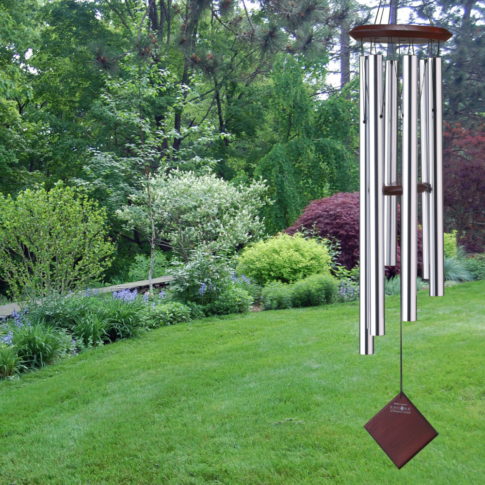 Woodstock Windspiel, 94 cm - Erde, silber/dunkel - Bild 3