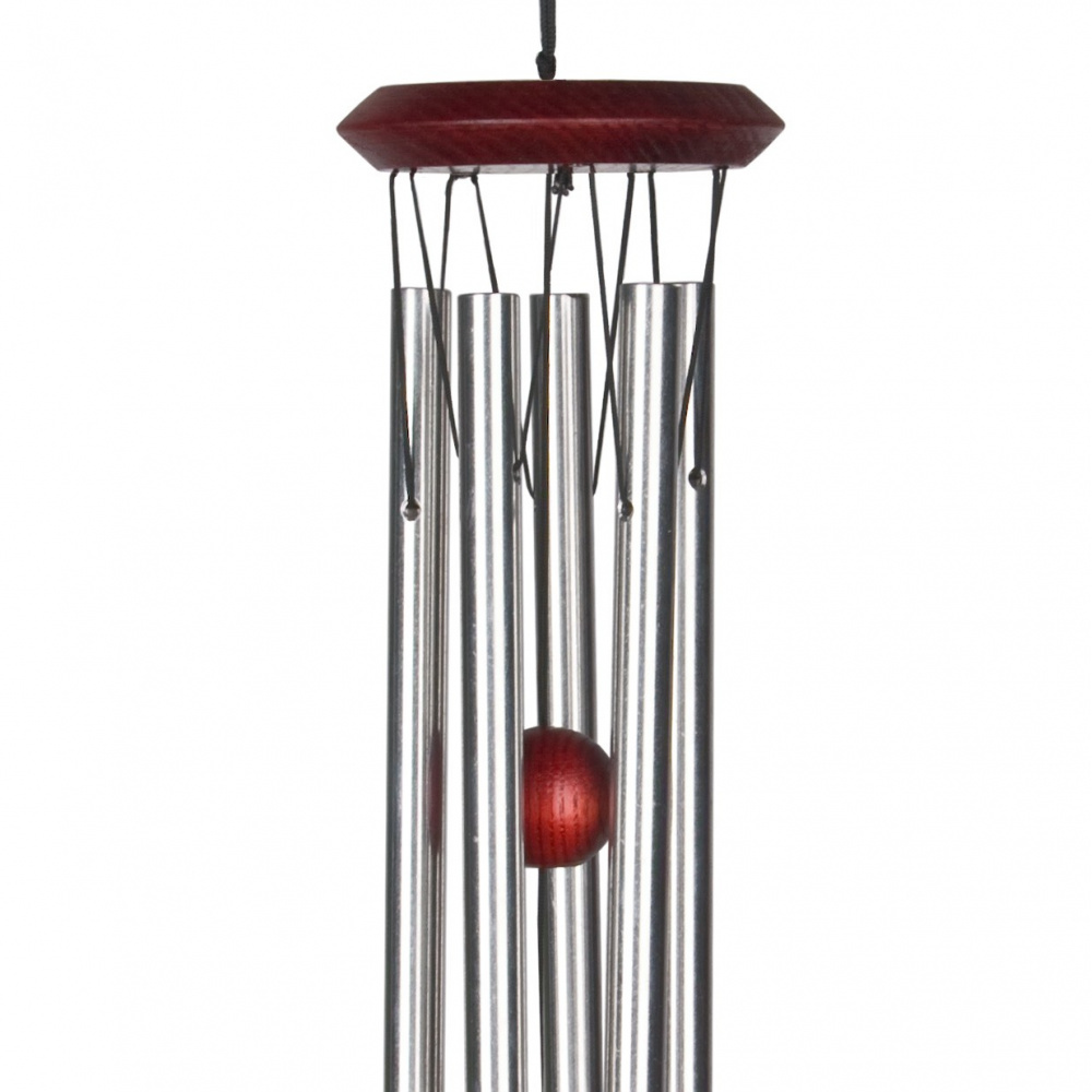 Woodstock Windspiel, 35 cm - Merkur, silber/dunkel - Bild 2