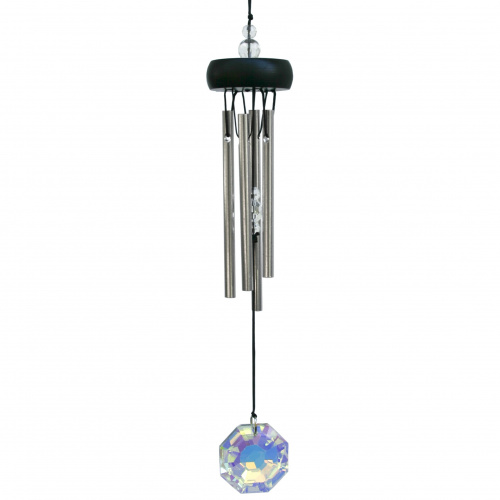 Woodstock vindspel, 30 cm - Ädelsten, kristall