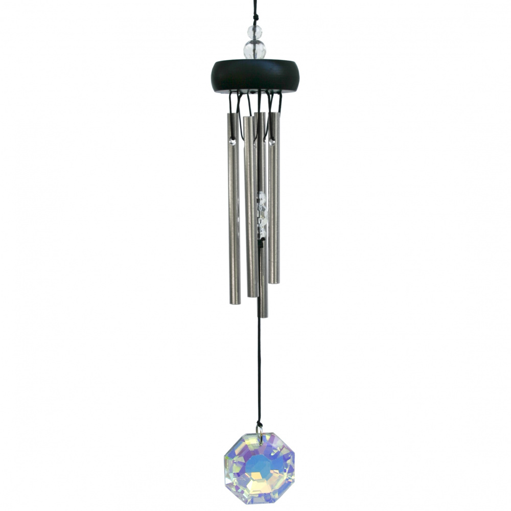 Woodstock wind chime, 30 cm - Gemstone, crystal