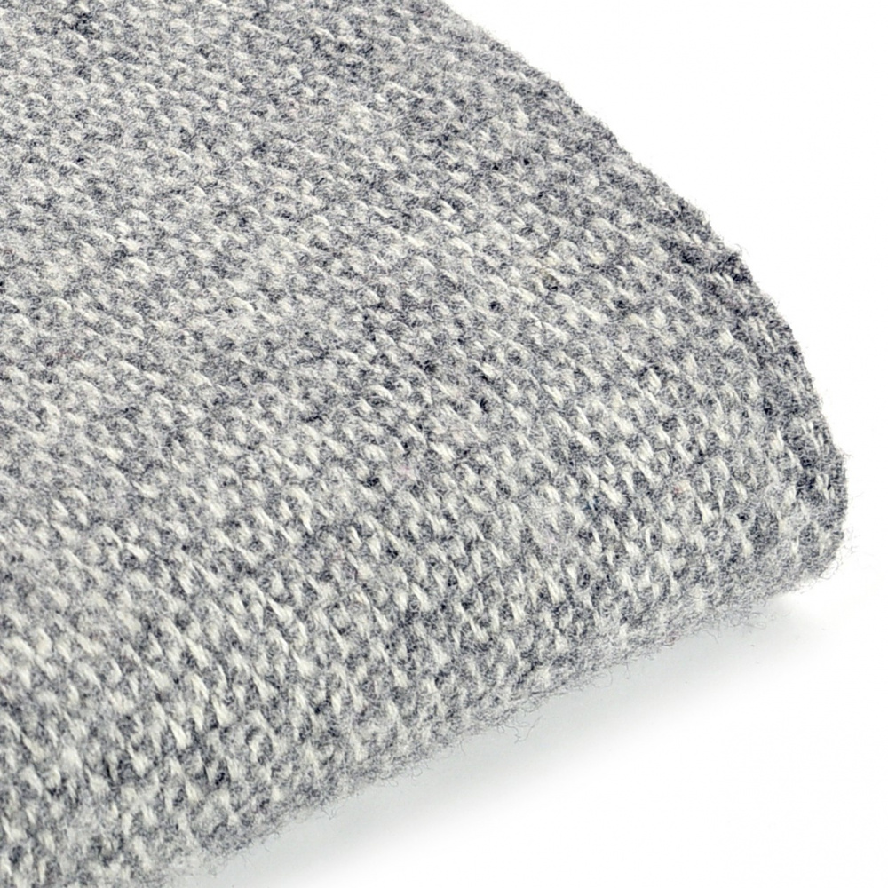 Plaid en laine Tweedmill - Illusion Grey - Image 2