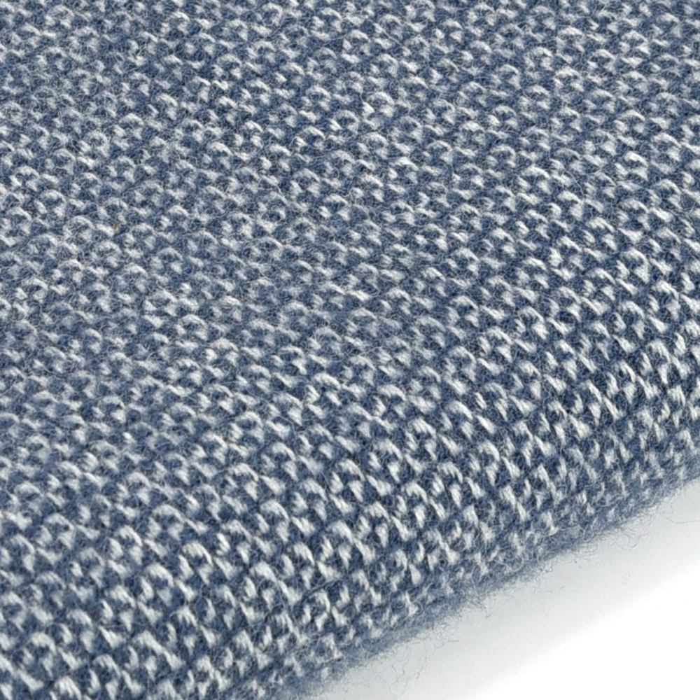 Plaid en laine Tweedmill - Illusion bleu ardoise - Image 2