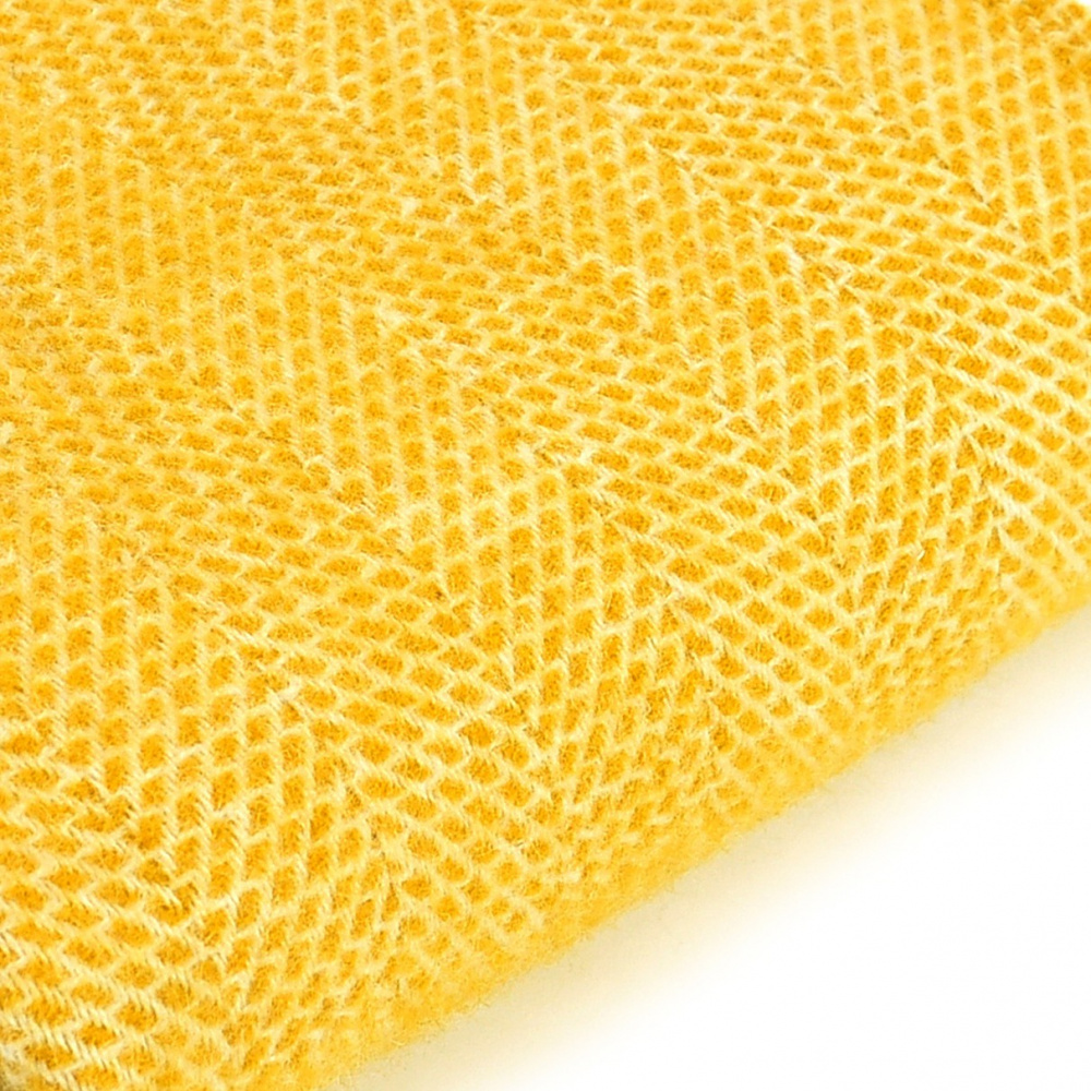 Plaid en laine Tweedmill - Beehive Yellow - Image 2