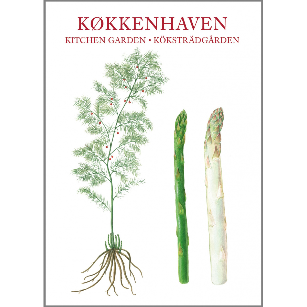 Koustrup & Co. Kartenmappe - Küchengarten