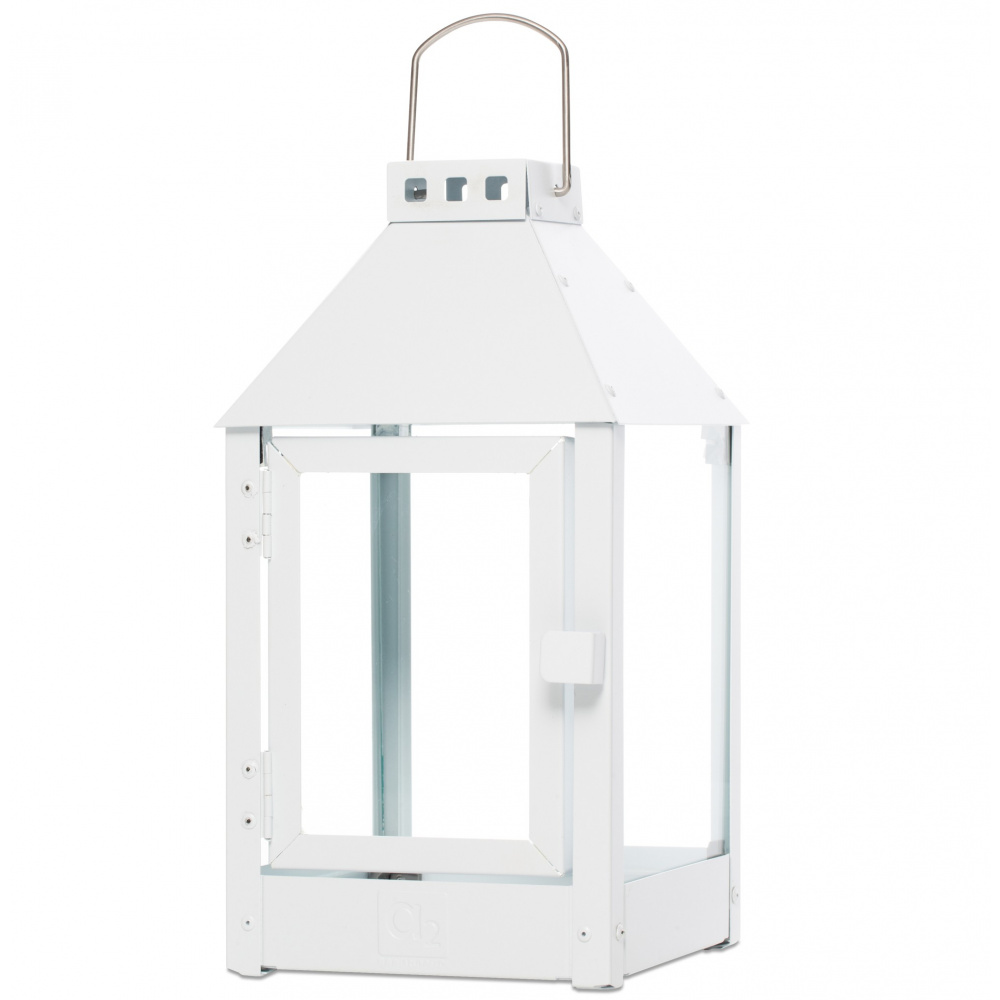 A2 Living steel lantern, white - 25 cm - Image 2