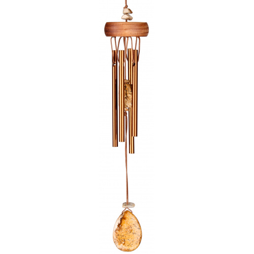 Carillon à vent Woodstock, 30 cm - Pierre précieuse, jaspe
