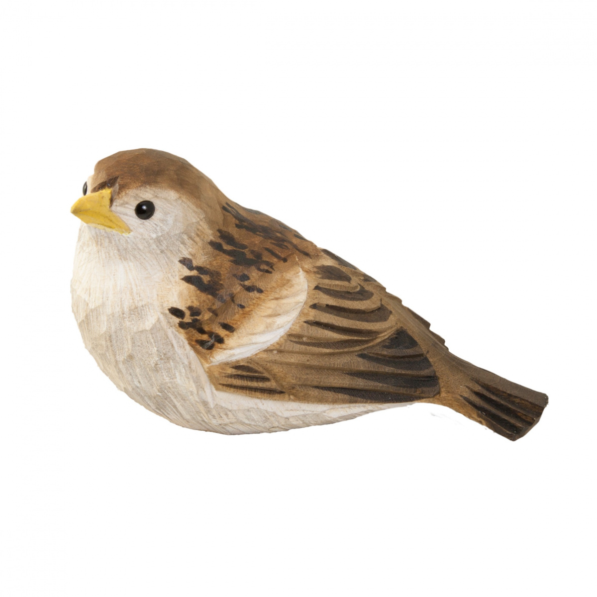Oiseau en bois Wildlife Garden - jeune moineau domestique