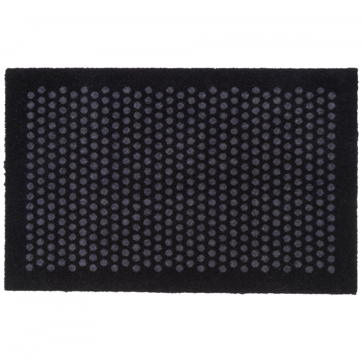 Tica deurmat, stippen/zwart - 60x90