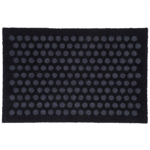 Tica Fußmatte, Punkte/Schwarz - 40x60