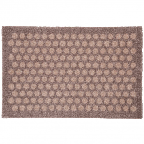 Tica deurmat, stippen/zand -  40x60