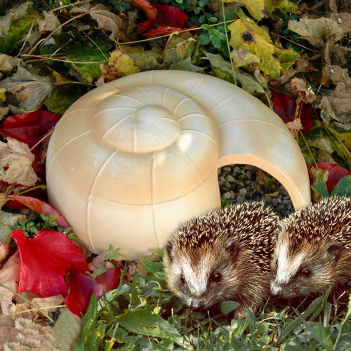 Maison pour hérisson Denk - coquille d’escargot