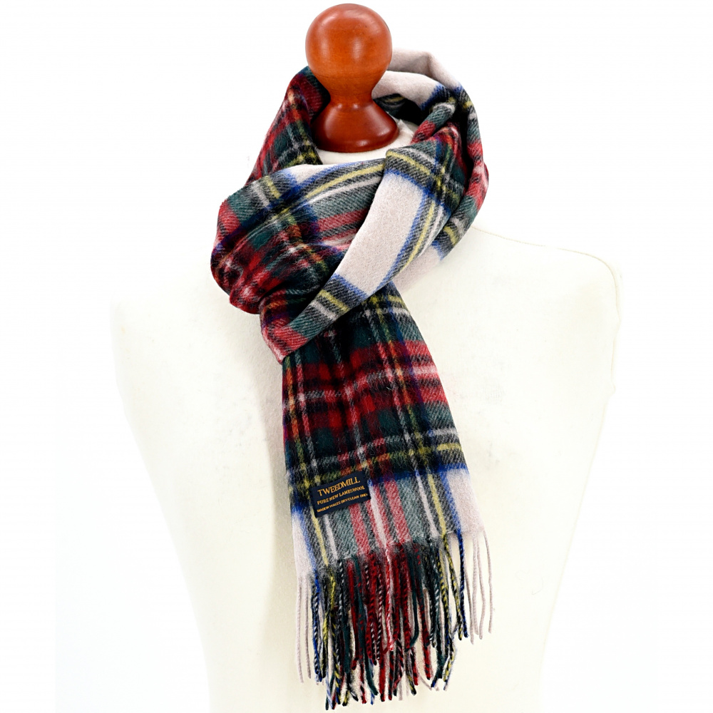 Tweedmill Schal aus Lammwolle - Dress Stewart