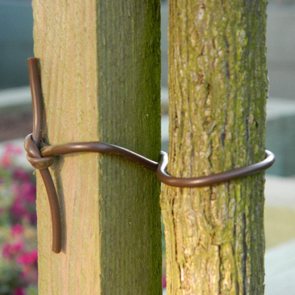 Garland fleksibel opbindingssnor, 60 m - brun - Billede 3