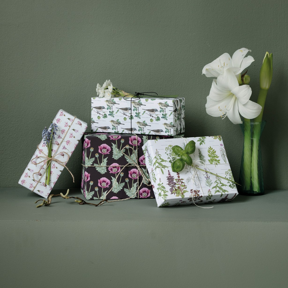 Koustrup & Co. Geschenkpapier – Blumen und Kräuter - Bild 2