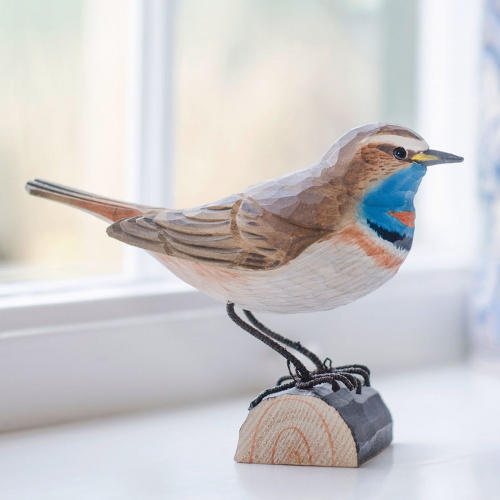 Wildlife Garden Holzvogel - Blaukehlchen