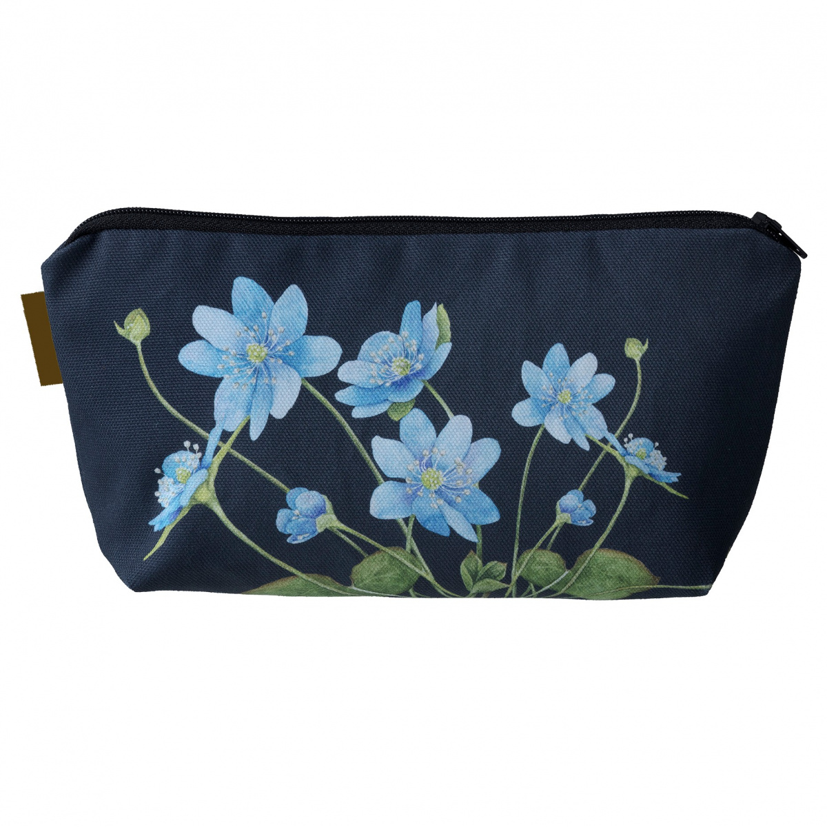 Koustrup & Co. Kosmetiktasche mit Boden - Blaue Anemone