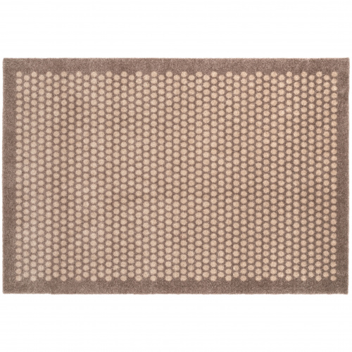 Paillasson Tica, pois/sable -  90x130
