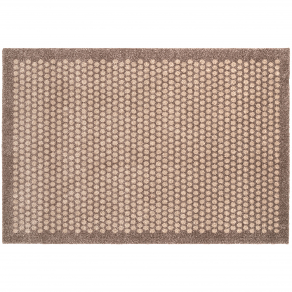 Tica dørmåtte, prikker/sand -  90x130