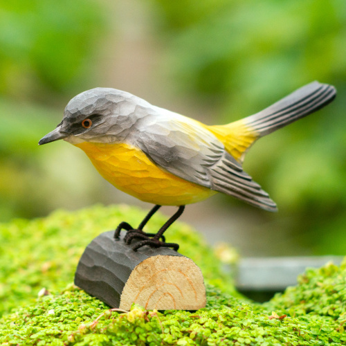 Wildlife Garden Holzvogel - Gelbschnäpper