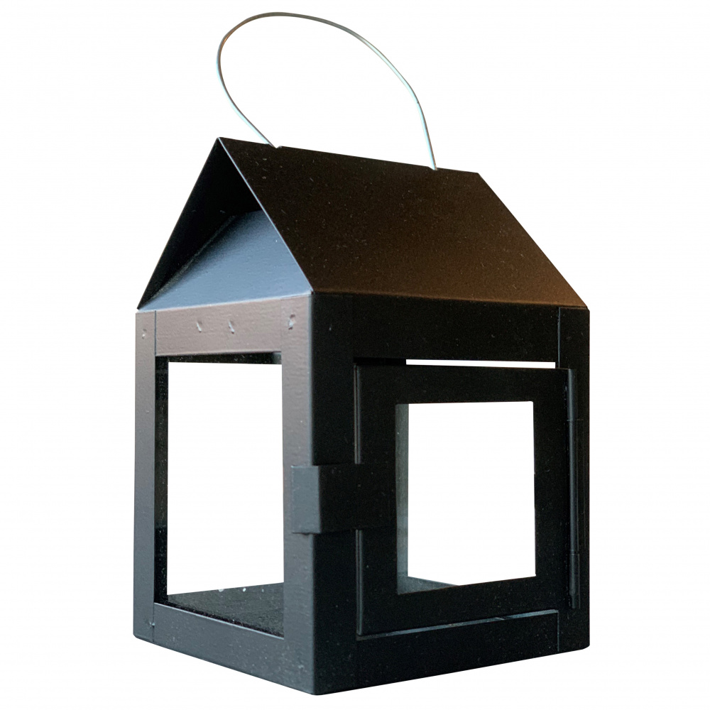 Lanterne A2 Living pour bougie chauffe-plat - noire - Image 2