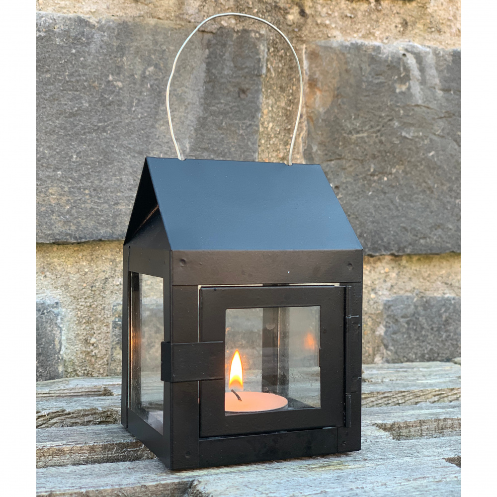 Lanterne A2 Living pour bougie chauffe-plat - noire - Image 4