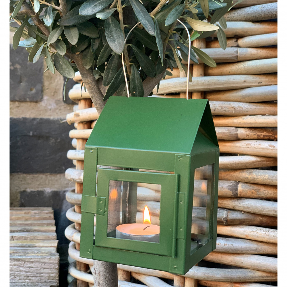A2 Living lantern for tealights - green - Image 3