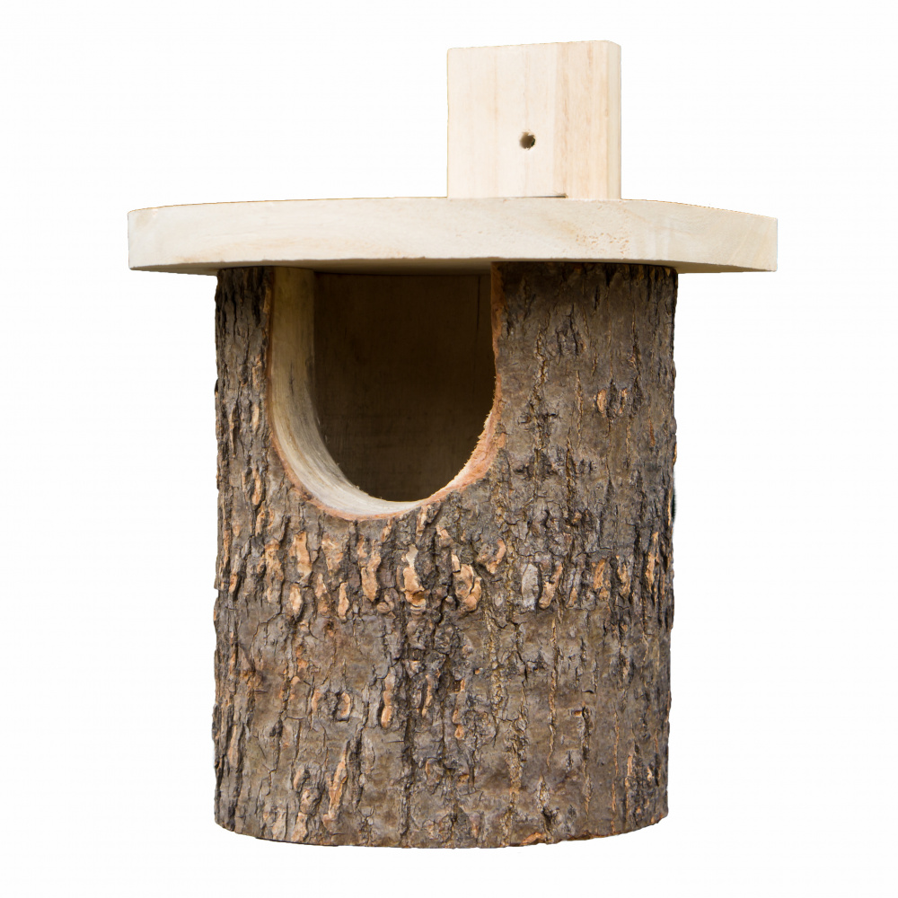 Nichoir Wildlife World en tronc d’arbre - rouge-gorge - Image 3