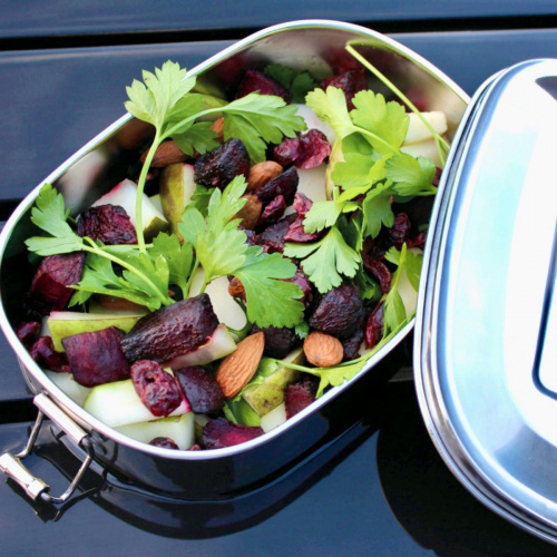 Boîte à repas Yummii Yummii en acier, petite - 1 compartiment