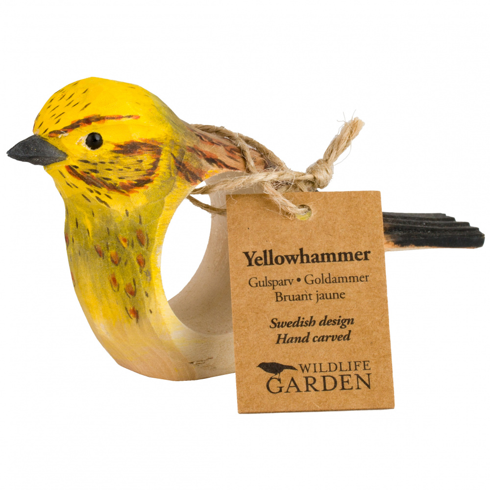 Wildlife Garden servietring - gulspurv - Billede 9