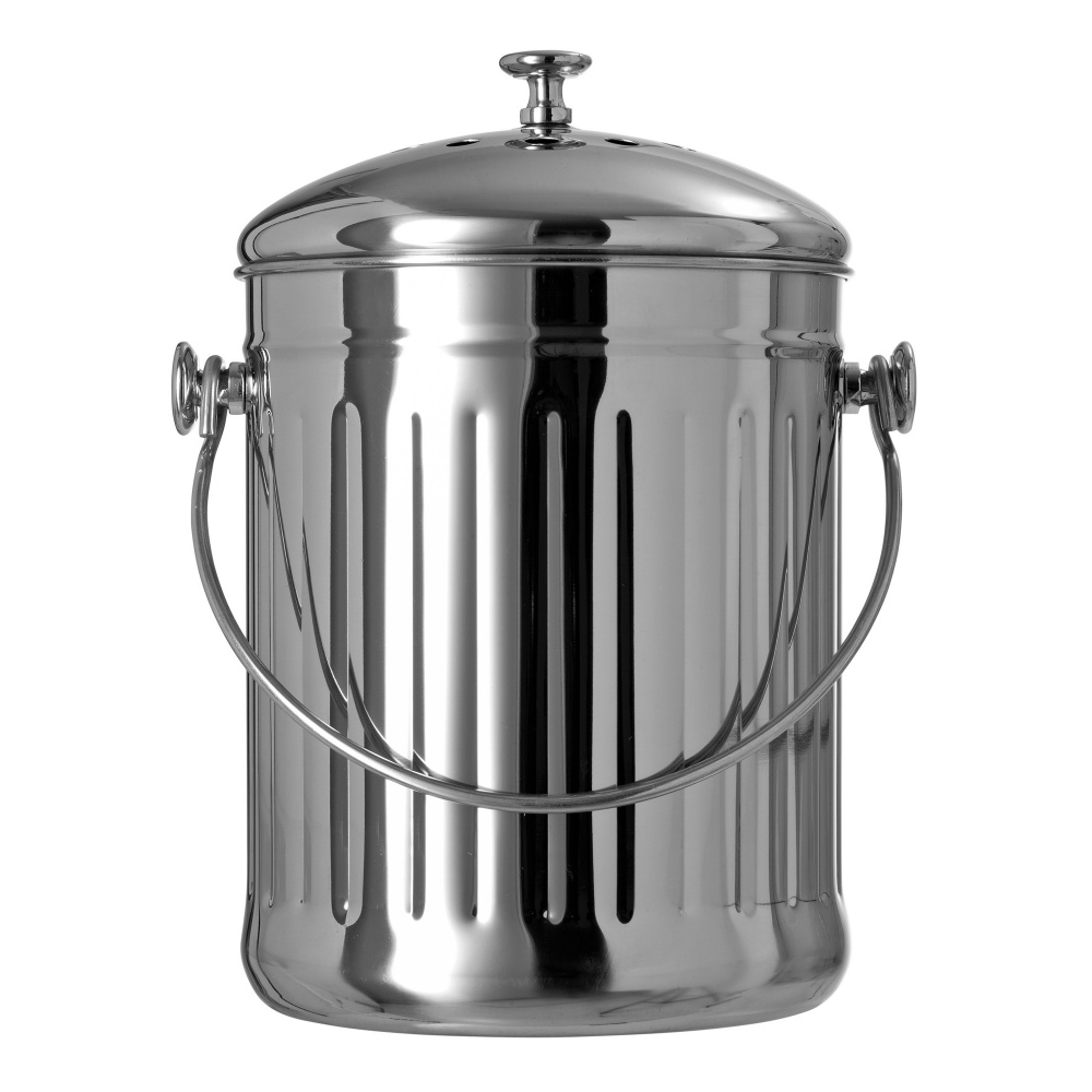 Seau à compost Eddingtons avec filtre à charbon - 4,4 L - Image 3