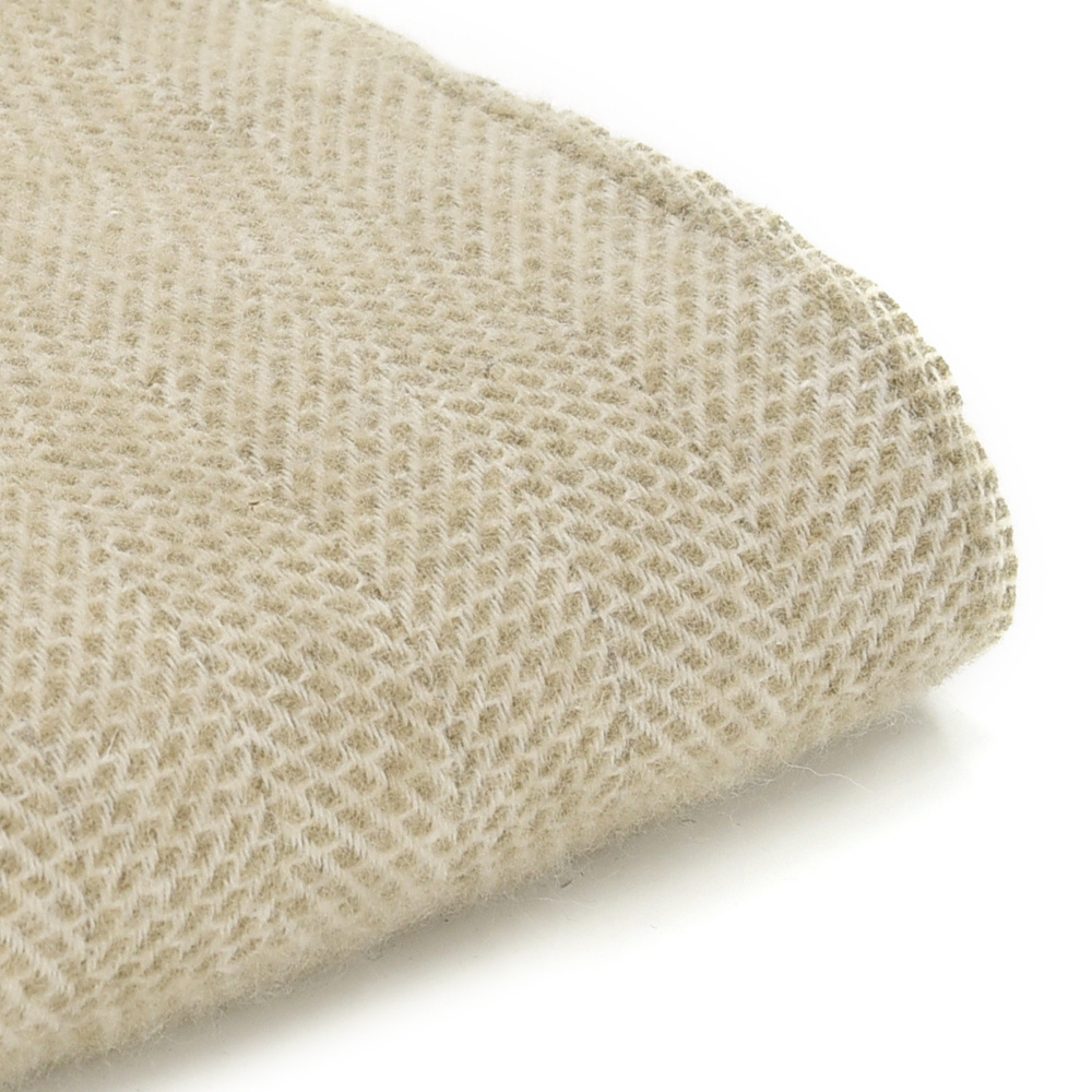 Plaid en laine Tweedmill - Beehive Oatmeal - Image 2