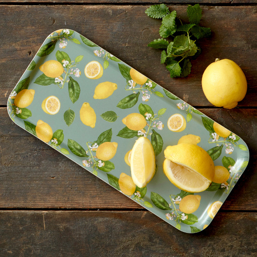 Koustrup & Co. tray, 32x15 - lemons
