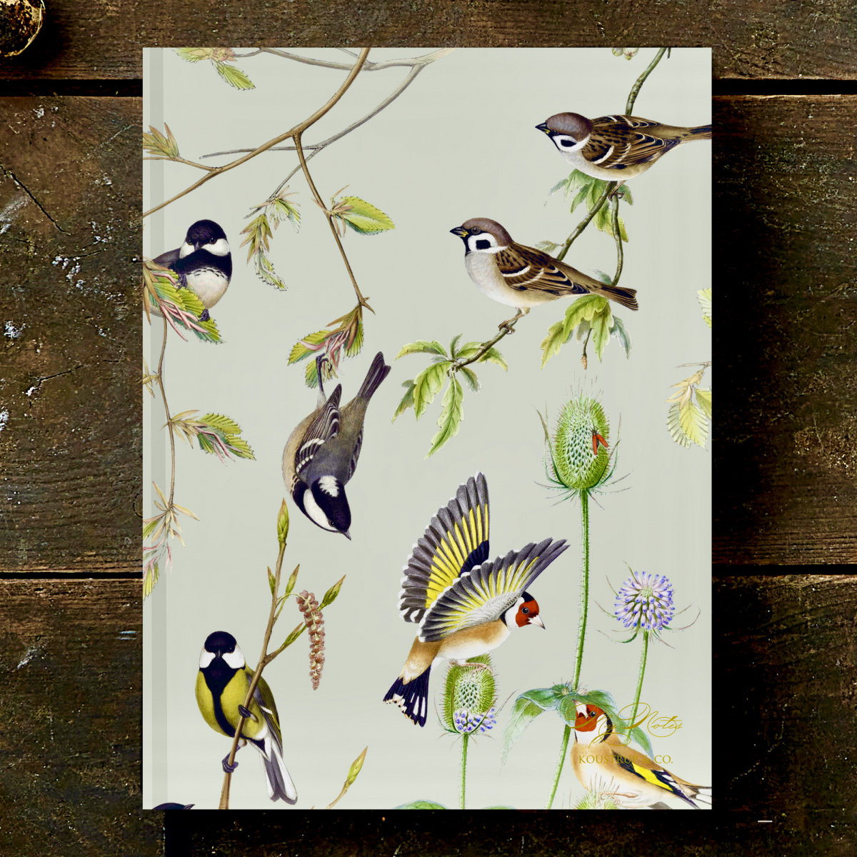 Koustrup & Co. Notizbuch – Vögel