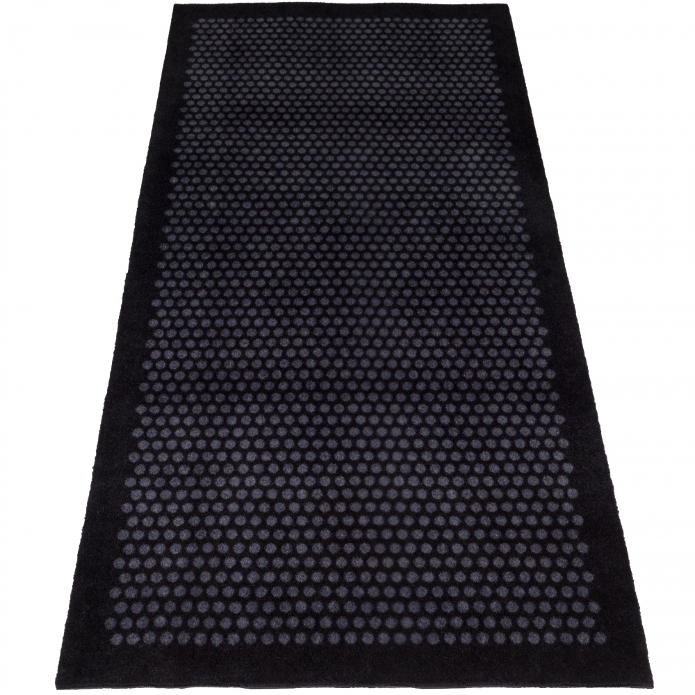 Tica dörrmatta, prickar/svart - 90x200