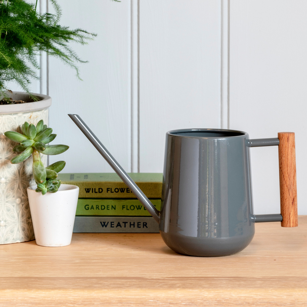 Burgon & Ball 0.7 L Watering Can - Grey - Image 2