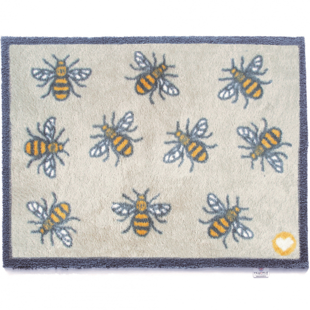 Hug Rug Öko-Fußmatte, 65x85 - Bienen