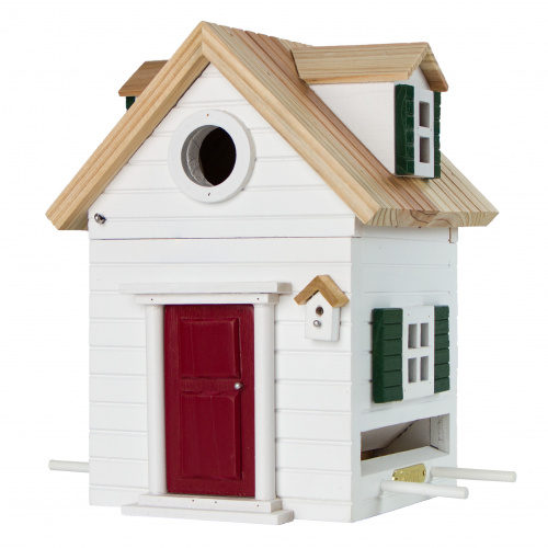 Wildlife Garden birdhouse/bird feeder - New England